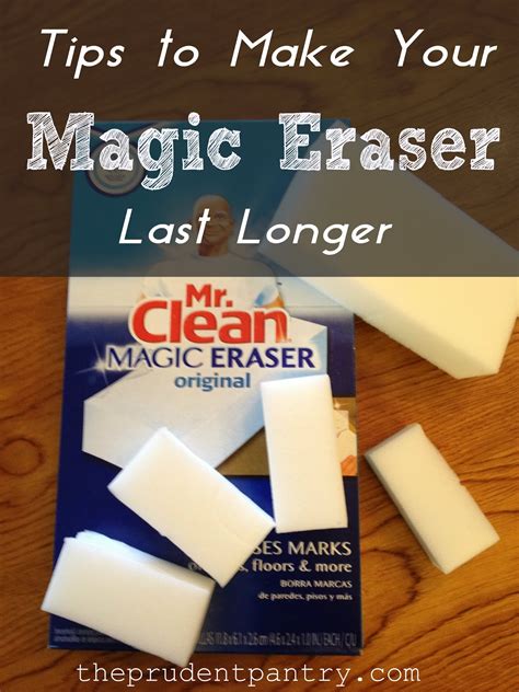 The benefits of using long lasting magic erasers for everyday cleaning